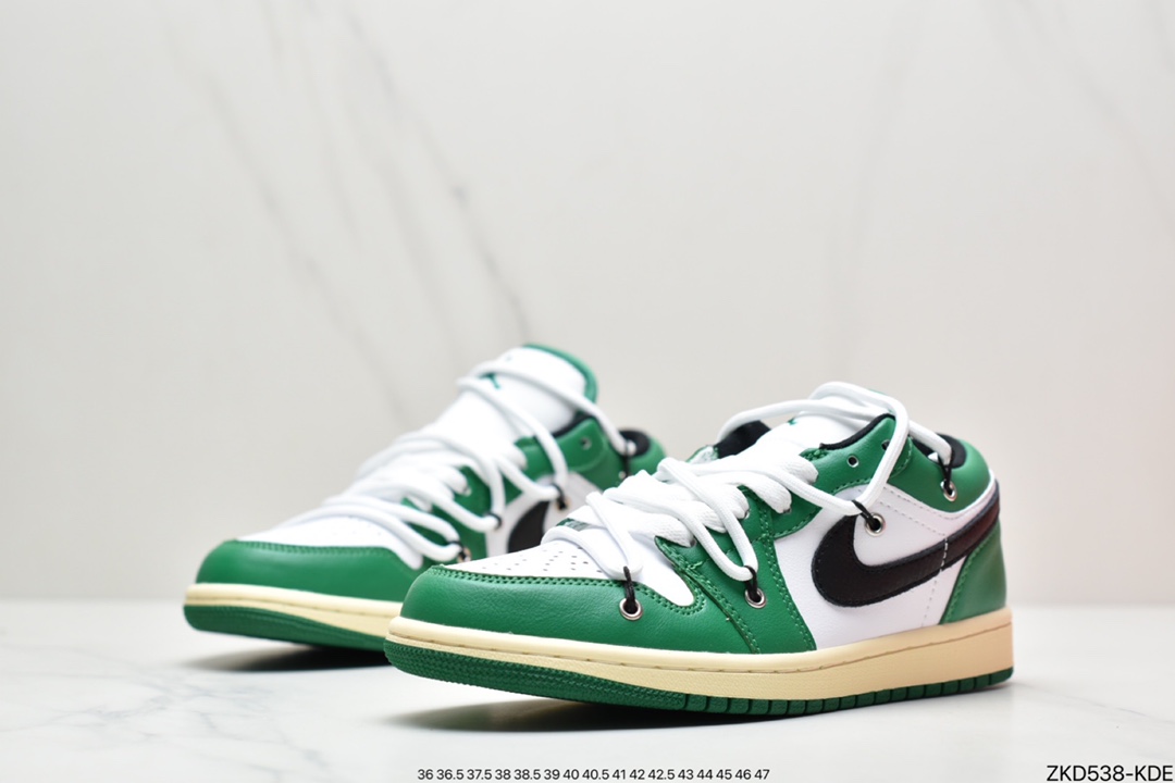 270 耐克Nike Air Jordan 1 Low”Chicago”AJ1乔丹一代低帮经典复古文化休闲运动篮球鞋