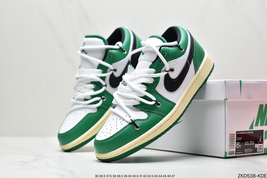 270 耐克Nike Air Jordan 1 Low”Chicago”AJ1乔丹一代低帮经典复古文化休闲运动篮球鞋
