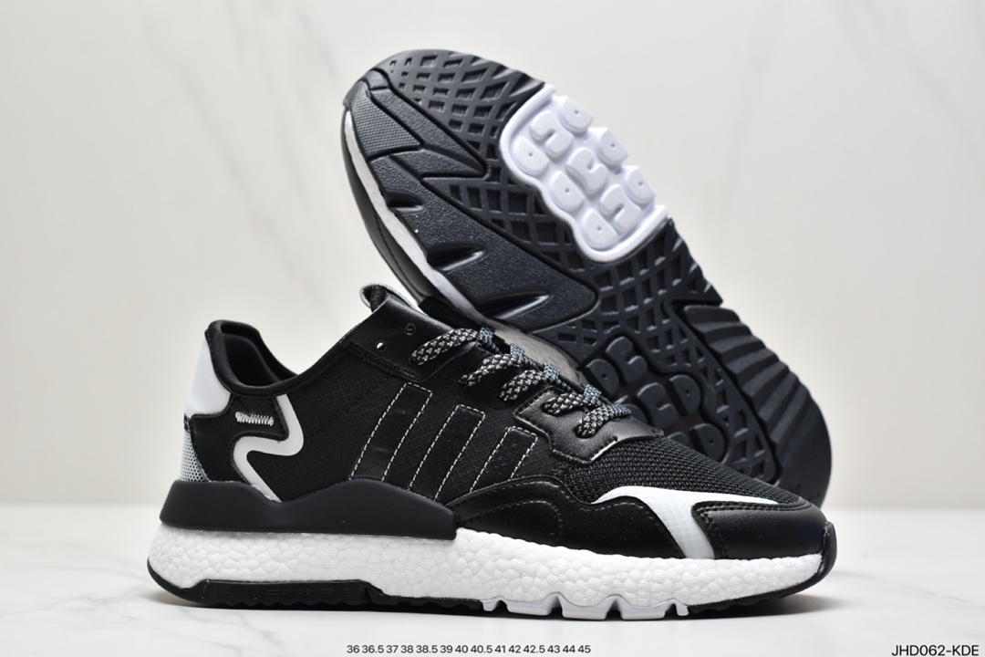 190 阿迪达斯Adidas Nite Jogger Winterized 复古休闲运动跑鞋FW4394