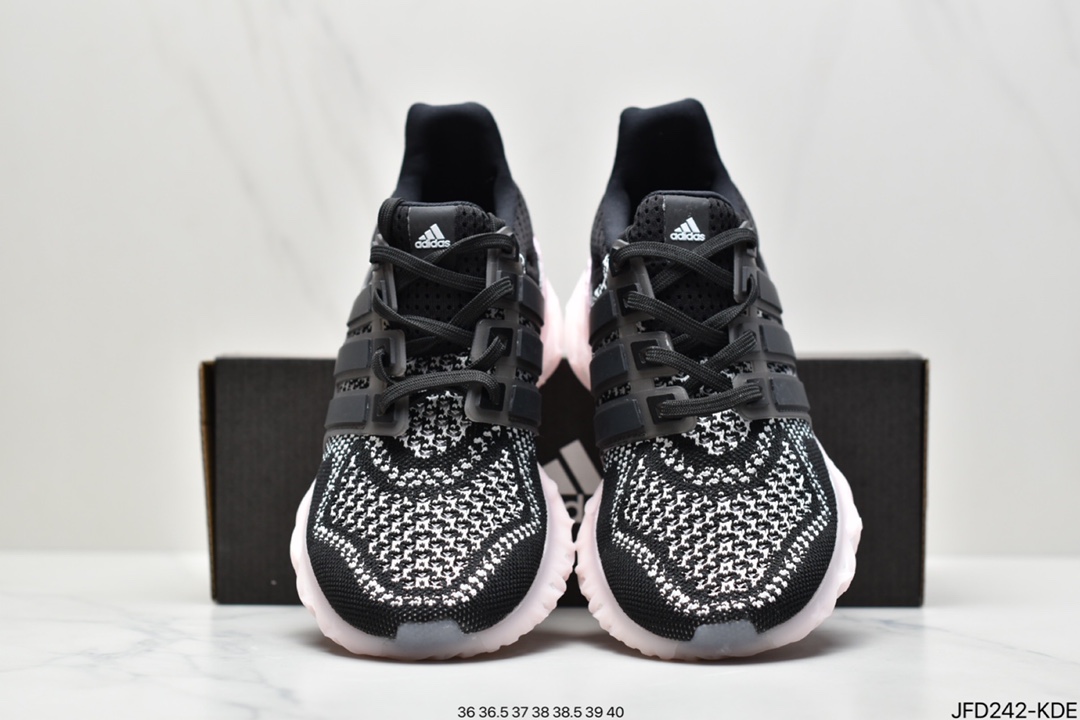 170 阿迪达斯ULTRABOOST WER DNA针织透气鞋面真爆大底复古跑鞋GY4166
