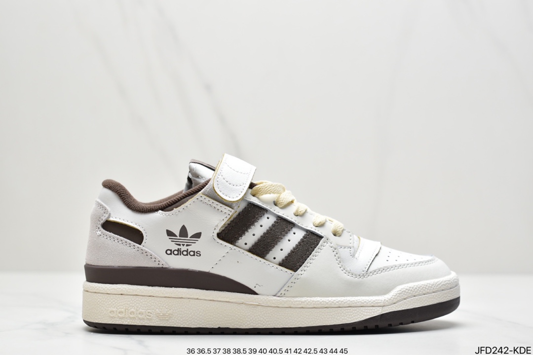 170 阿迪达斯 Adidas Forum 84 Low OG 低帮百搭潮流休闲运动板鞋