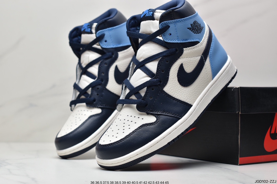 180 真标耐克Air Jordan 1 Retro High OG”Game Royal”AJ1乔丹一代篮球鞋 555088-403