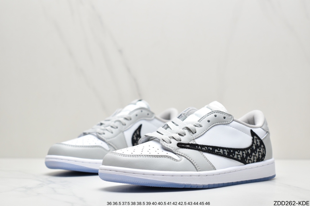 230 Travis Scott x Fragment x Air Jordan 1 Low“Military Blue” 低帮DM7866-140