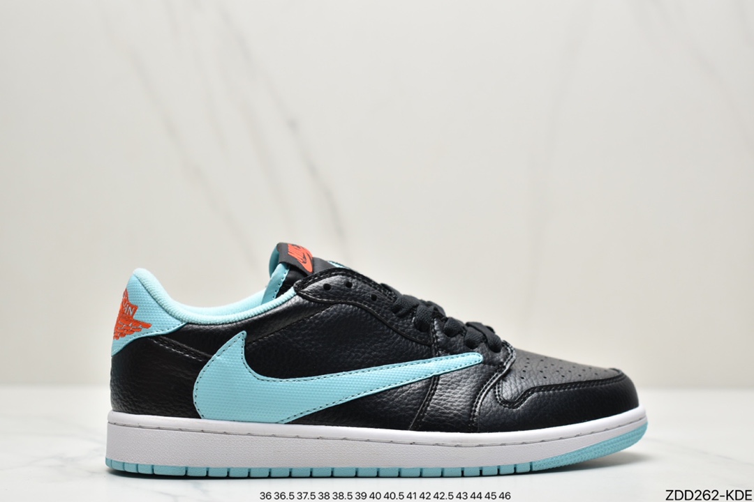 230 Travis Scott x Fragment x Air Jordan 1 Low“Military Blue” 低帮 DM7866-140
