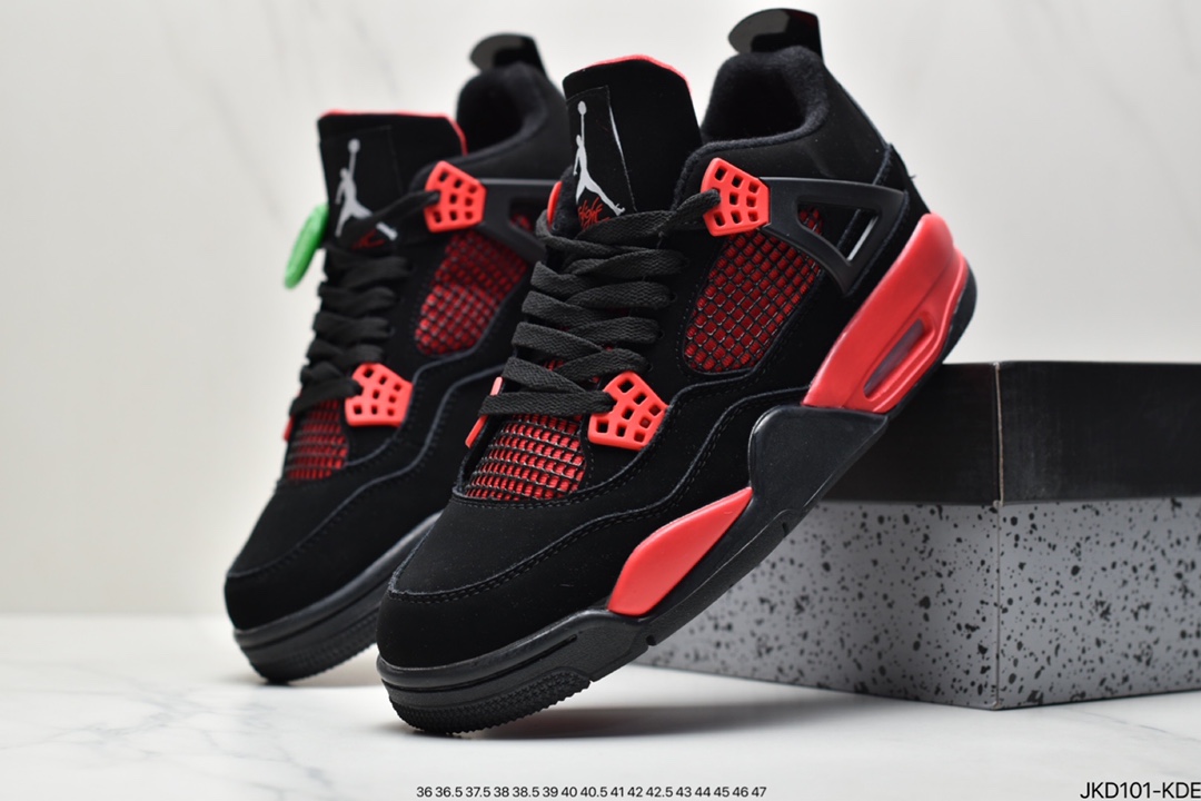 160 Travis Scott x Air Jordan 4 蓝麂皮蓝色麂皮308497