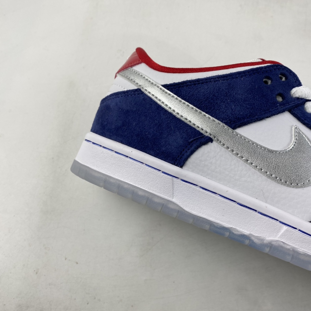 P260  Nk SB Dunk Low Prm QS Paris 宝马 金银勾休闲运动板鞋 839685-416