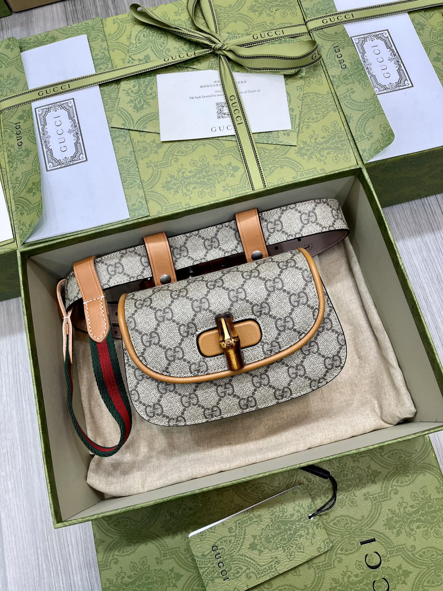 GUCCI мини-поясная сумка с логотипом, съёмный ремень, три ремня