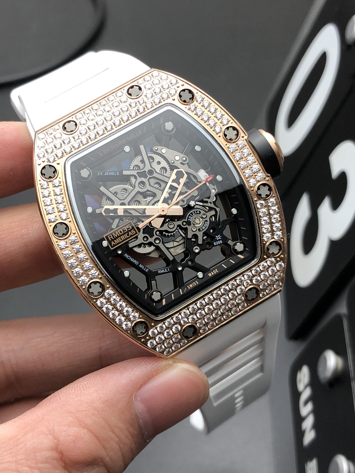 Richard Mille KV 满钻理查德