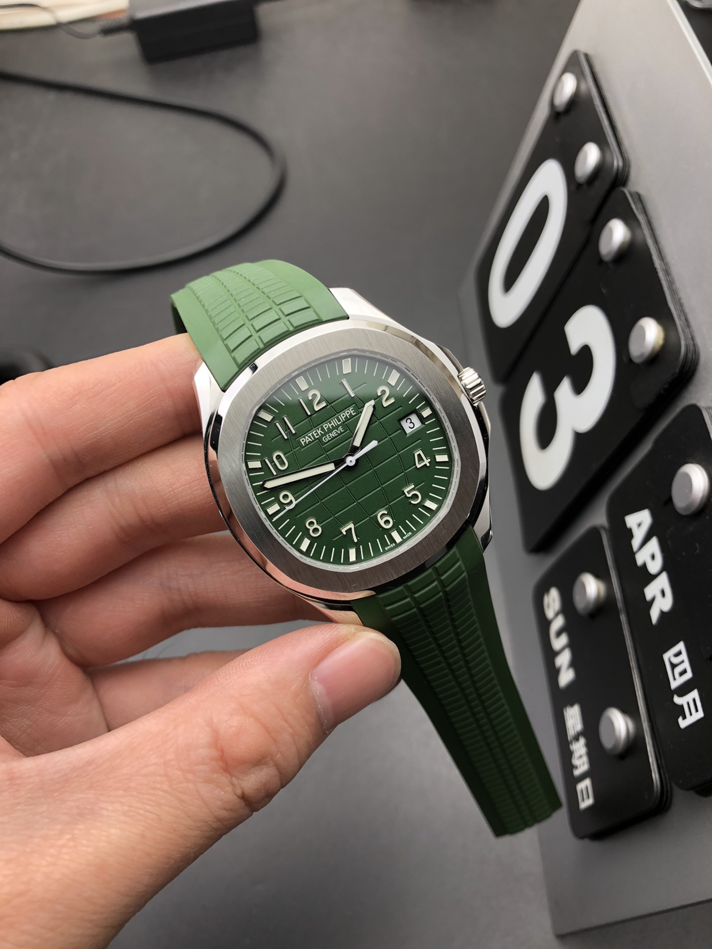 Patek Philippe 3K 绿手雷