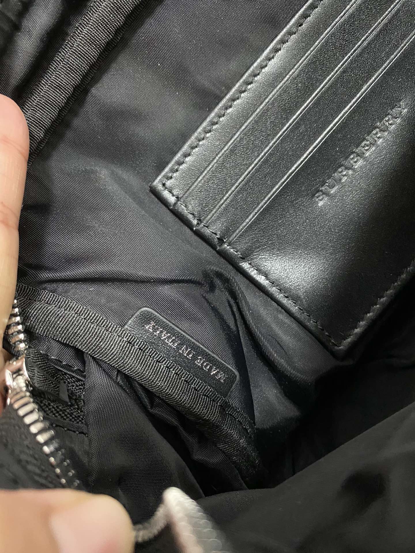 Burberry ECONYL® Crossbody Bag with Logo Print and Adjustable Strap 6 i1648956708 4943 4
