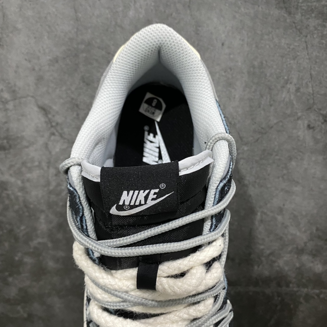 图片[8]-YH纯原版本Nike Dunk Low vibe做旧 腰果花Vibe主题定制 耐磨防滑 低帮休闲板鞋 男女款 灰黑 货号：DH7913-001 原厂原档案开发，原盒原标，原厂头层皮料，官方厚鞋舌设计，做工细节全方位比对原鞋。 尺码：36 36.5 37.5 38 38.5 39 40 40.5 41 42 42.5 43 44 44.5 45 46 47.5-选品中心