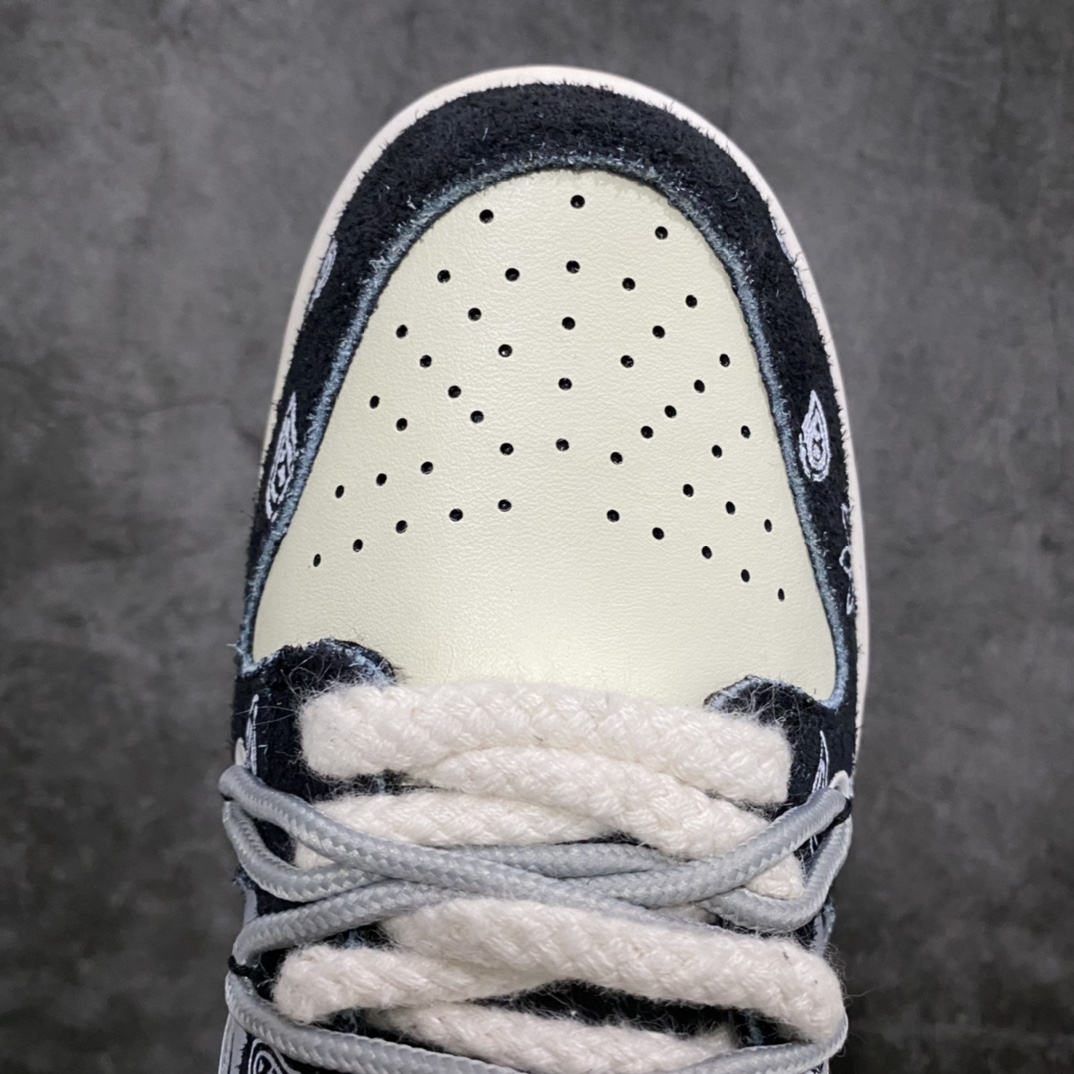 图片[5]-YH纯原版本Nike Dunk Low vibe做旧 腰果花Vibe主题定制 耐磨防滑 低帮休闲板鞋 男女款 灰黑 货号：DH7913-001 原厂原档案开发，原盒原标，原厂头层皮料，官方厚鞋舌设计，做工细节全方位比对原鞋。 尺码：36 36.5 37.5 38 38.5 39 40 40.5 41 42 42.5 43 44 44.5 45 46 47.5-选品中心