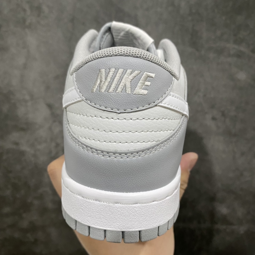 图片[4]-F版Dunk Low Retro “Grey White” 酷灰配色 鞋型清洁度还不错 头层皮料 鞋头坡度偏高 另有其他版本 货号：DJ6188-001 尺码：36 36.5 37.5 38 38.5 39 40 40.5 41 42 42.5 43 44 45 46 47-选品中心