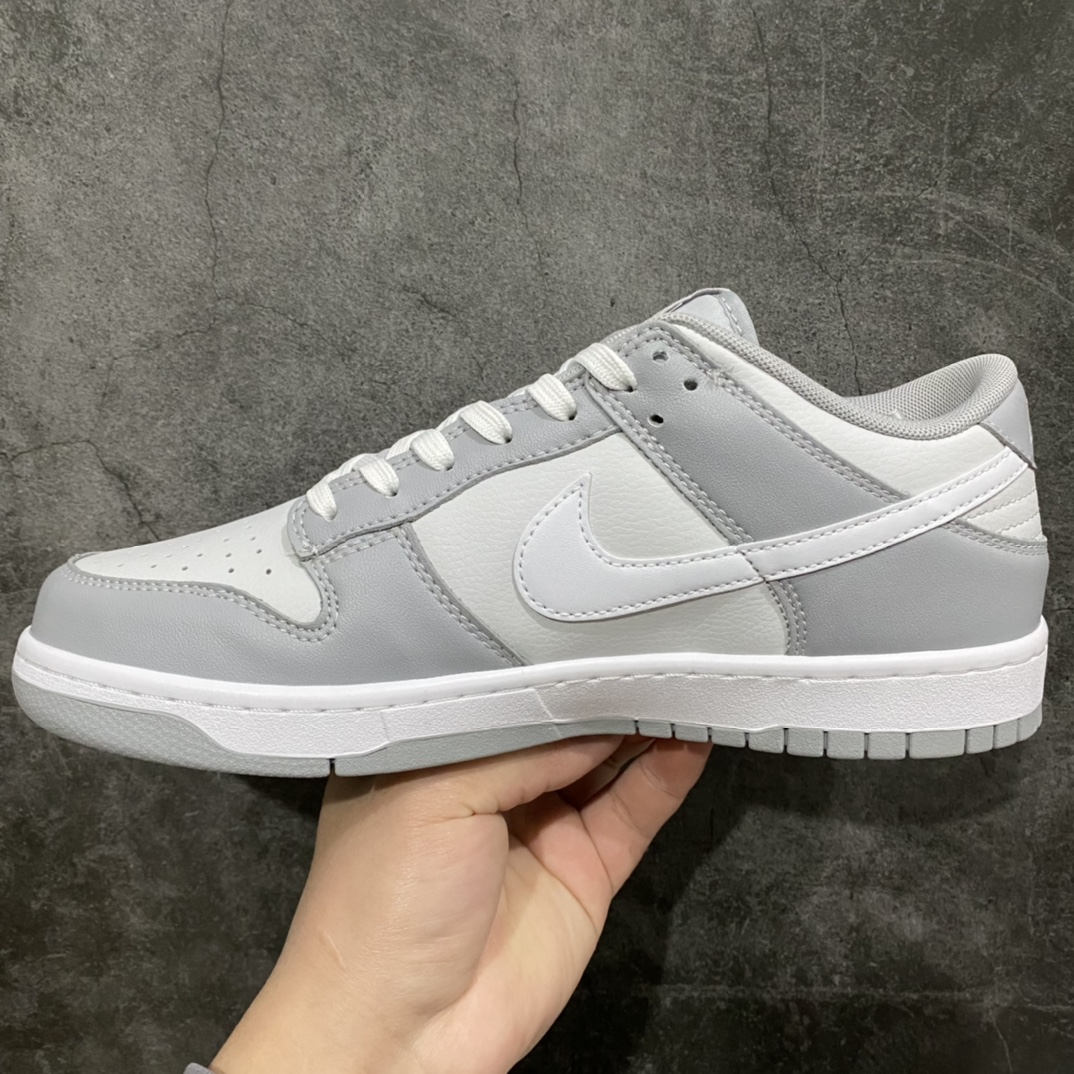 图片[2]-F版Dunk Low Retro “Grey White” 酷灰配色 鞋型清洁度还不错 头层皮料 鞋头坡度偏高 另有其他版本 货号：DJ6188-001 尺码：36 36.5 37.5 38 38.5 39 40 40.5 41 42 42.5 43 44 45 46 47-选品中心