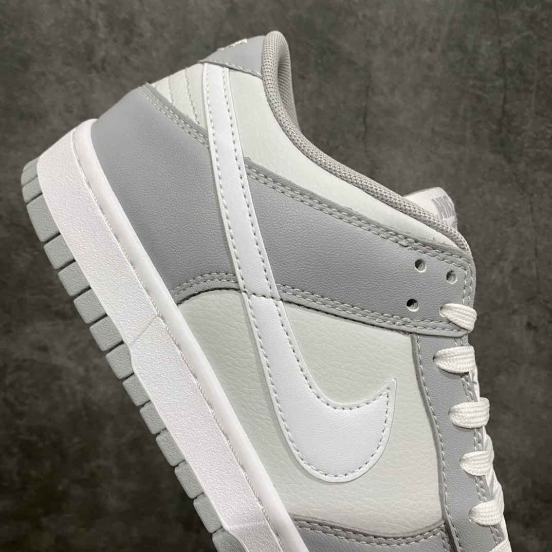 图片[7]-F版Dunk Low Retro “Grey White” 酷灰配色 鞋型清洁度还不错 头层皮料 鞋头坡度偏高 另有其他版本 货号：DJ6188-001 尺码：36 36.5 37.5 38 38.5 39 40 40.5 41 42 42.5 43 44 45 46 47-选品中心