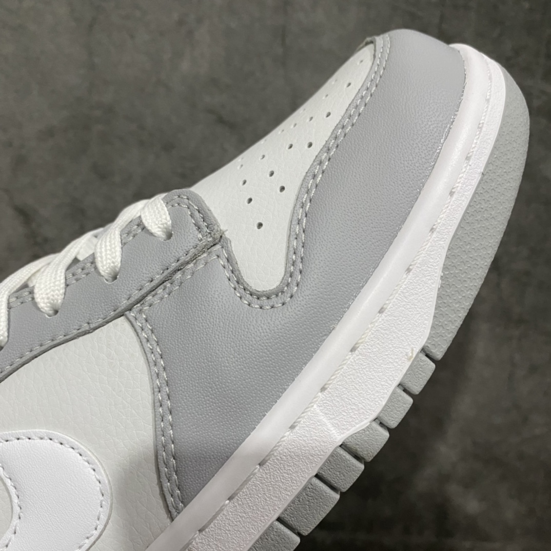 图片[6]-F版Dunk Low Retro “Grey White” 酷灰配色 鞋型清洁度还不错 头层皮料 鞋头坡度偏高 另有其他版本 货号：DJ6188-001 尺码：36 36.5 37.5 38 38.5 39 40 40.5 41 42 42.5 43 44 45 46 47-选品中心