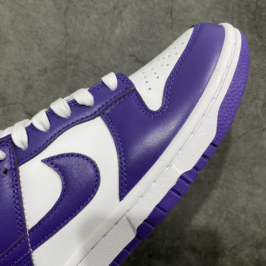 图片[6]-顶级天花板品质 Dunk Low白紫 恶人紫 升级2021版原厂更新数据窄楦翘头版型 采用原厂皮鞋面材质 正确后跟反口里弧度 原厂百宏织唛舌标 原厂中底布正确印刷#原比值开发耐磨橡胶大底❗️ 尺码：36 – 47.5-选品中心