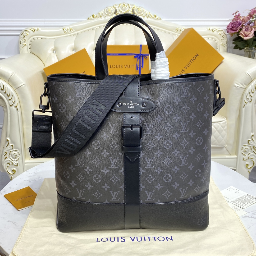Louis Vuitton LV Saumur Handbags Tote Bags Monogram Eclipse M45914