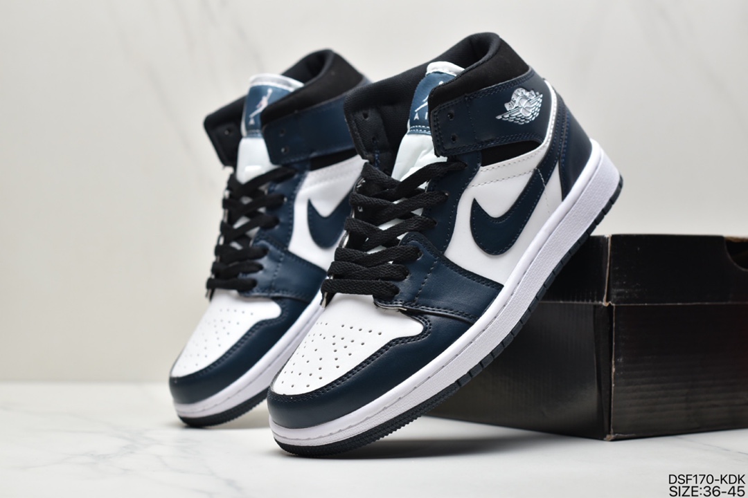 105 Air Jordan 1 Mid AJ1乔1中帮文化篮球鞋男女鞋7孔 554724