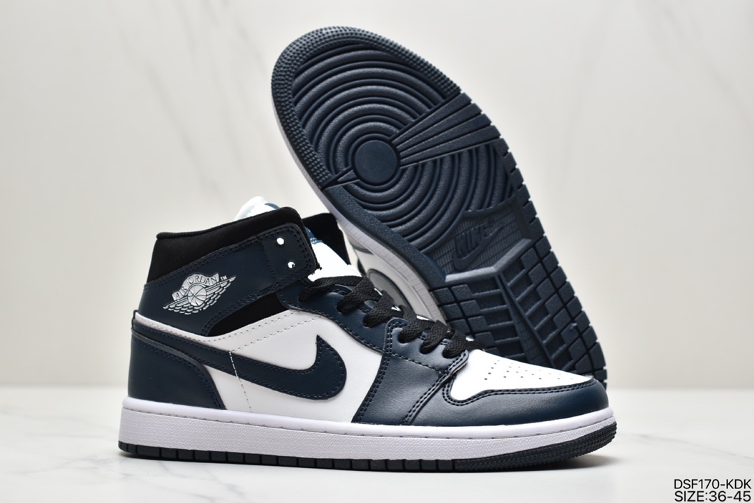 105 Air Jordan 1 Mid AJ1乔1中帮文化篮球鞋男女鞋7孔 554724