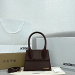 Top 1:1 Replica
 Jacquemus 1:1
 Bags Handbags Chocolate color Gold Vintage C168878