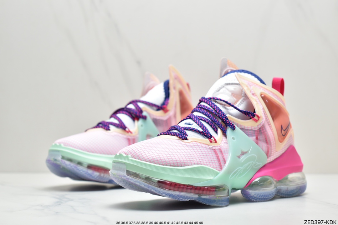 260 Nike Lebron XIX EP勒布朗·詹姆斯签名战靴室内实战高帮运动飞织篮球鞋DH8460