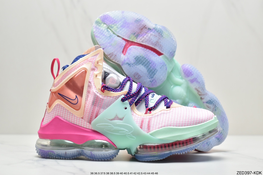 260 Nike Lebron XIX EP勒布朗·詹姆斯签名战靴室内实战高帮运动飞织篮球鞋DH8460