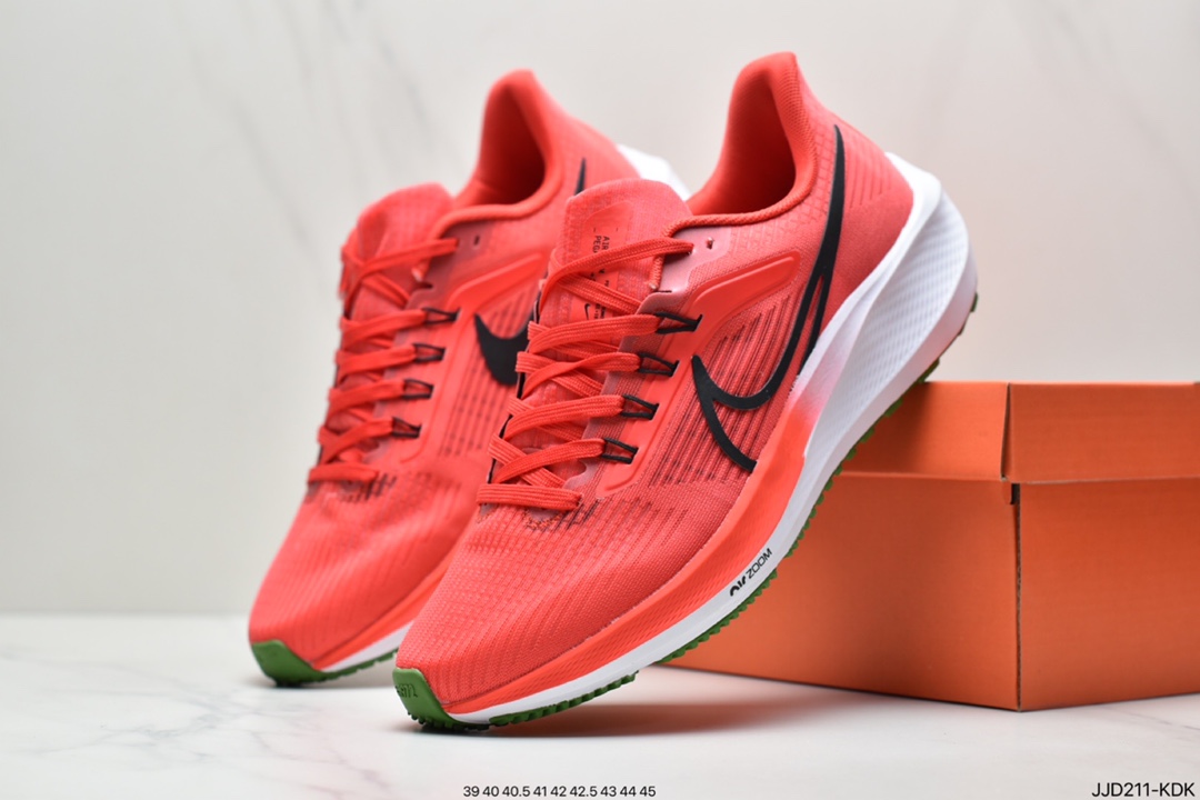 130 Nike Air Zoom Pegasus 39”White/Blue/Red/Volt”39代超级飞马涡轮增压慢跑鞋DX3354-100