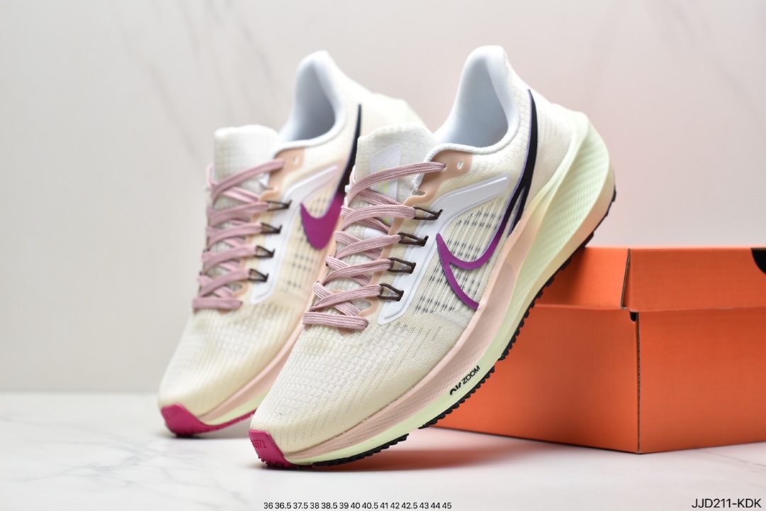 130 Nike Air Zoom Pegasus 39”White/Blue/Red/Volt”39代超级飞马涡轮增压慢跑鞋DX3354-100