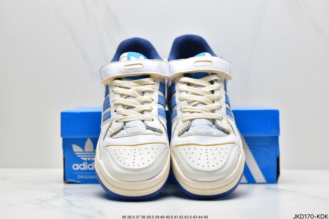 160  Adidas Forum 84 Low OG 低帮百搭潮流休闲运动板鞋 GW0298