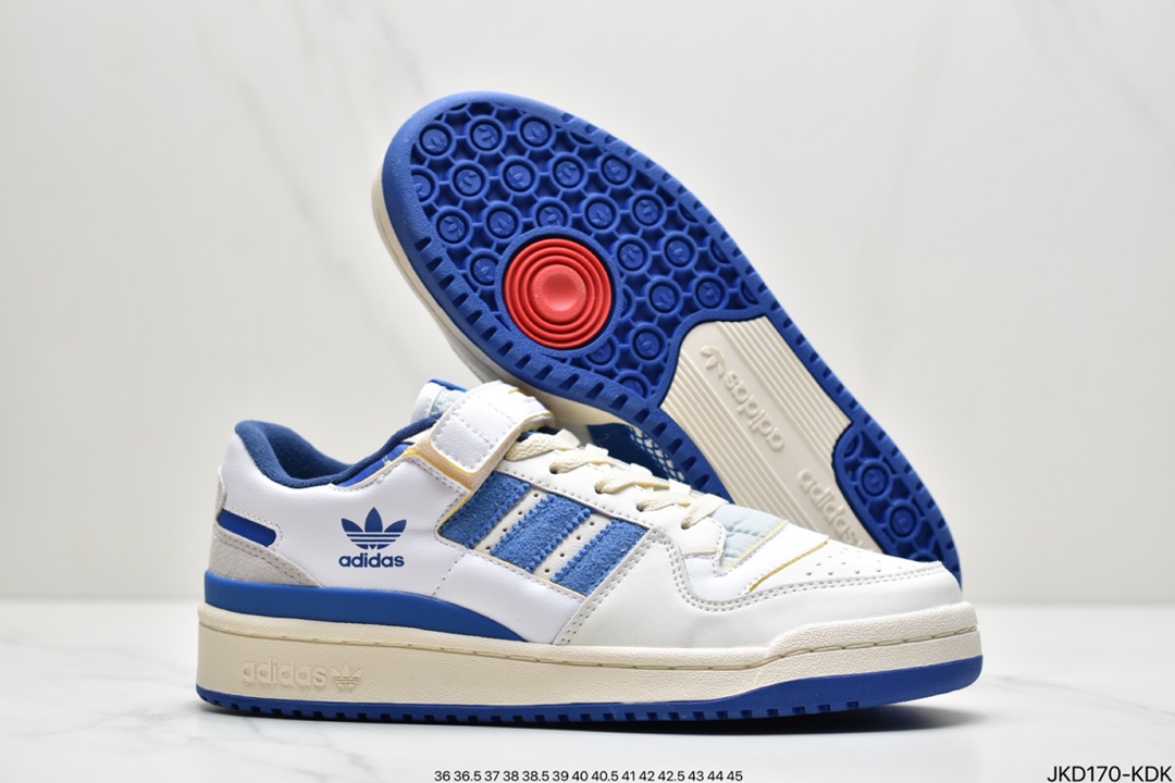 160  Adidas Forum 84 Low OG 低帮百搭潮流休闲运动板鞋 GW0298