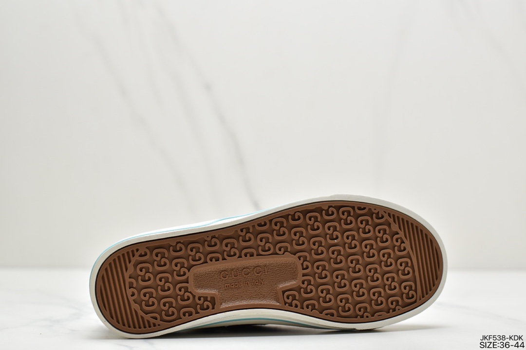 165 GUCCI古驰 Tennis 1977 Print Sneaker帆布印花运动板鞋606111 H0T10 988H