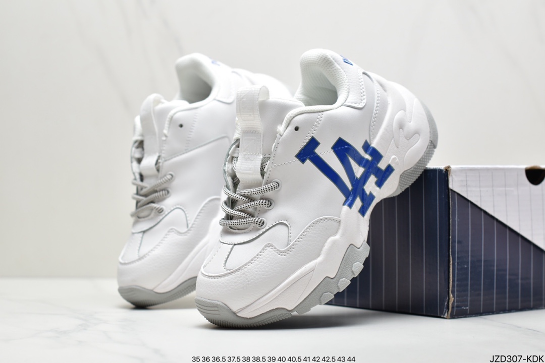 140 波士顿红袜队限定 x MLB Big Ball Chunky A Running厚底老爹厚底休闲运动慢跑鞋