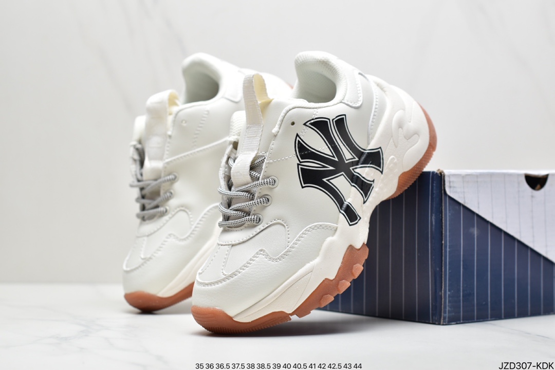 140 波士顿红袜队限定 x MLB Big Ball Chunky A Running厚底老爹厚底休闲运动慢跑鞋