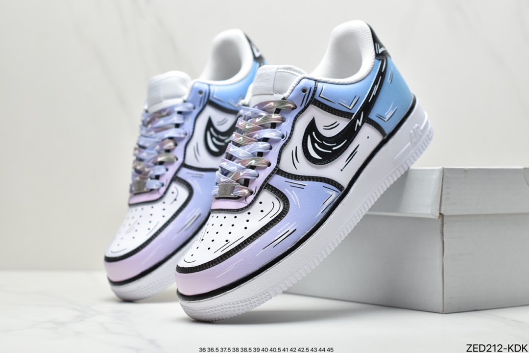 260 耐克Air Force 1 ’07 Low 原楦头原纸板 打造纯正空军版型 CW2288-120