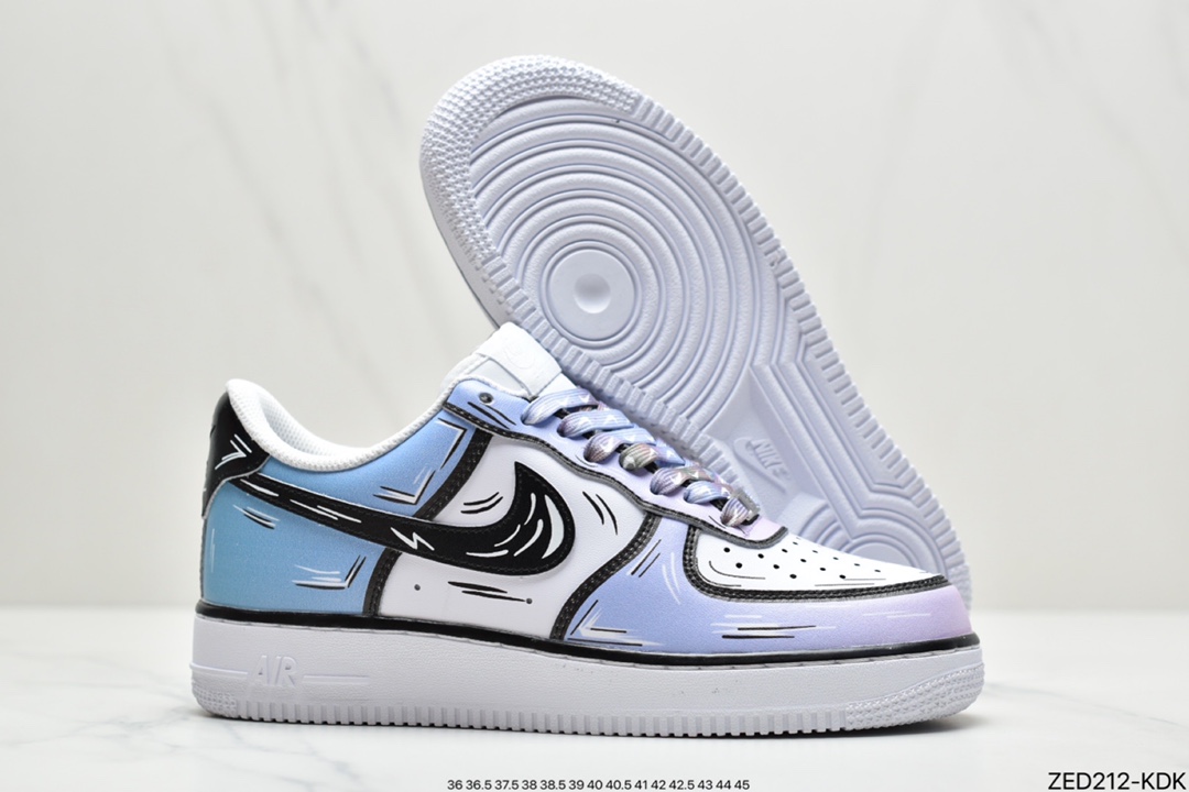 260 耐克Air Force 1 ’07 Low 原楦头原纸板 打造纯正空军版型 CW2288-120