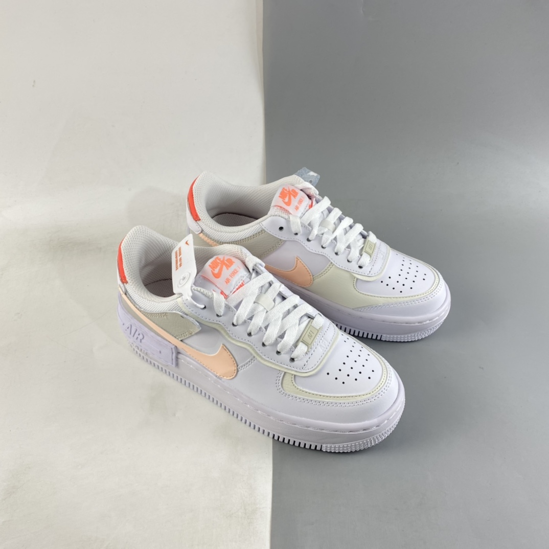 P200  Nk Air Force 1 Shadow 空军一号轻量增高低帮百搭板鞋 DH3896-100
