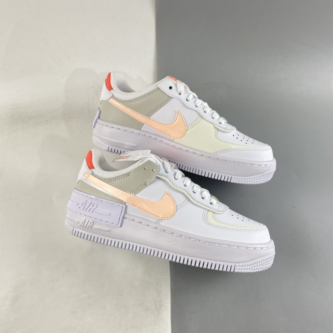 P200  Nk Air Force 1 Shadow 空军一号轻量增高低帮百搭板鞋 DH3896-100