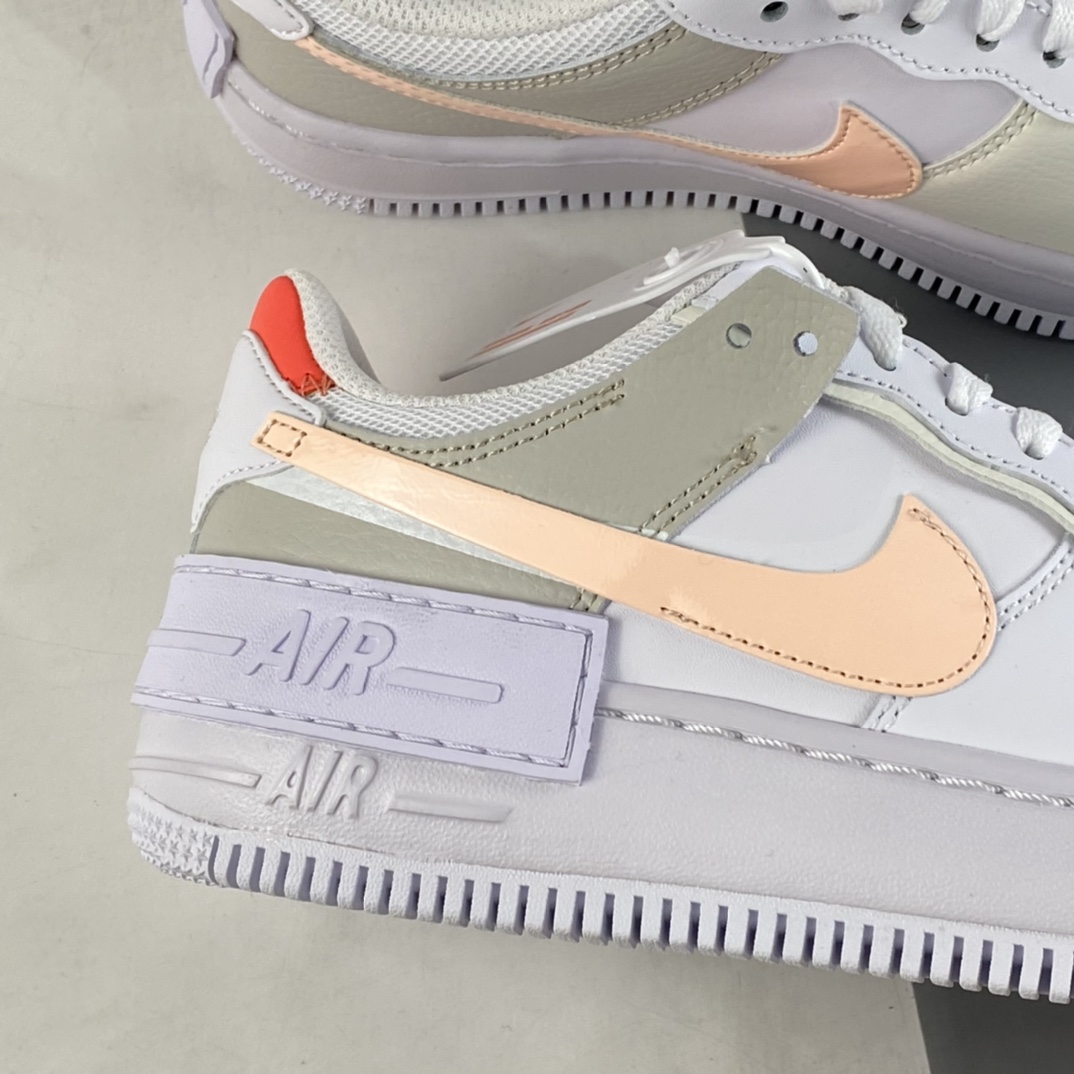 P200  Nk Air Force 1 Shadow 空军一号轻量增高低帮百搭板鞋 DH3896-100