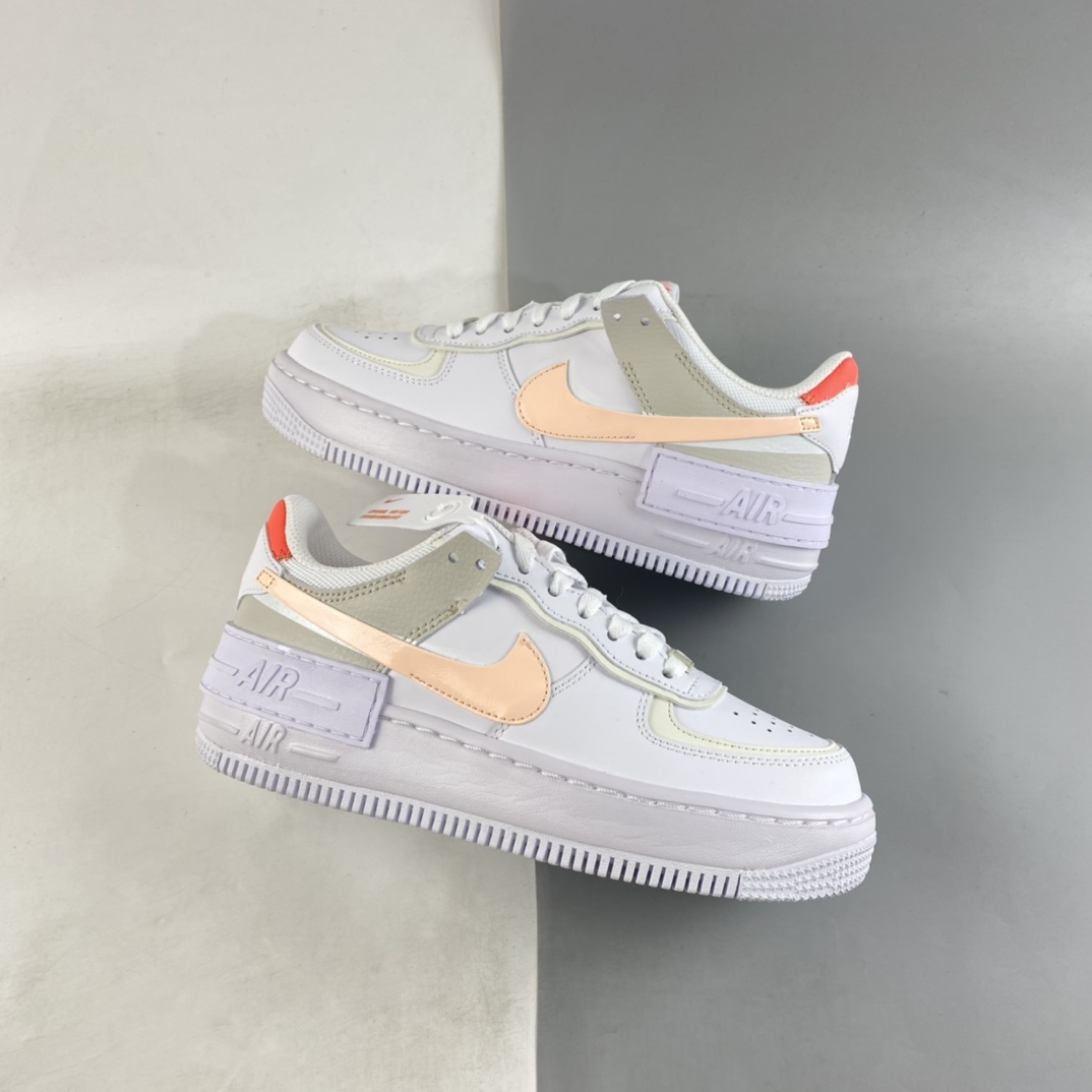 P200  Nk Air Force 1 Shadow 空军一号轻量增高低帮百搭板鞋 DH3896-100