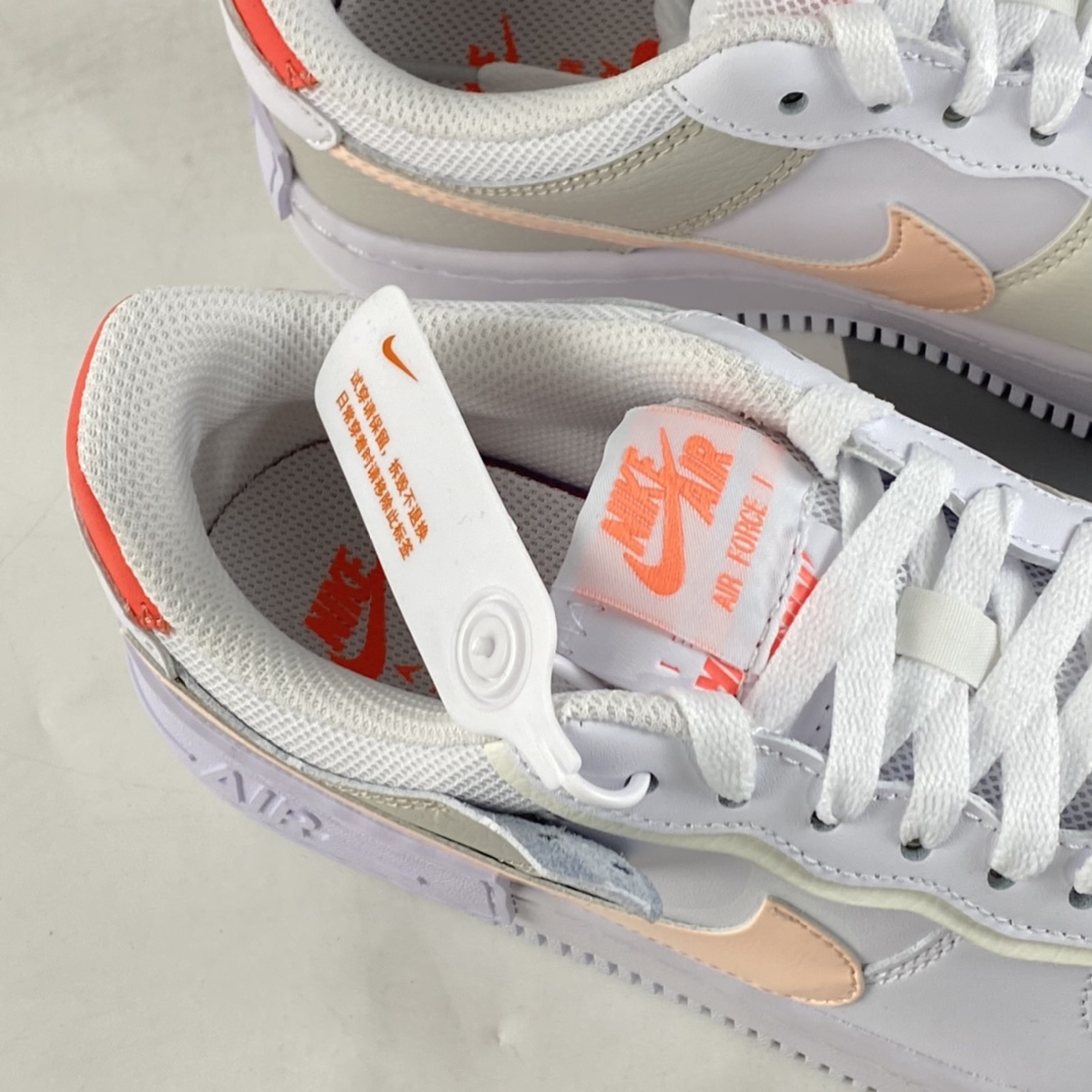 P200  Nk Air Force 1 Shadow 空军一号轻量增高低帮百搭板鞋 DH3896-100