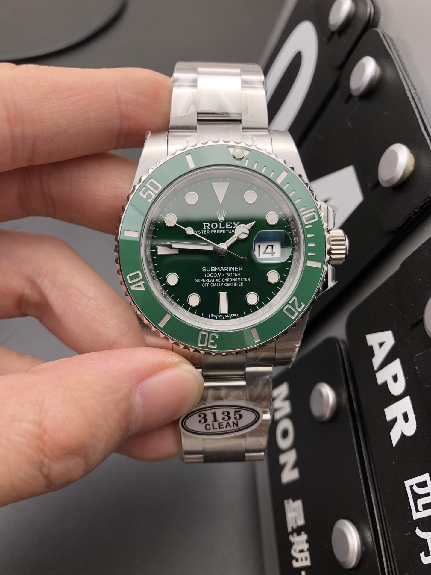 Rolex 3135绿鬼