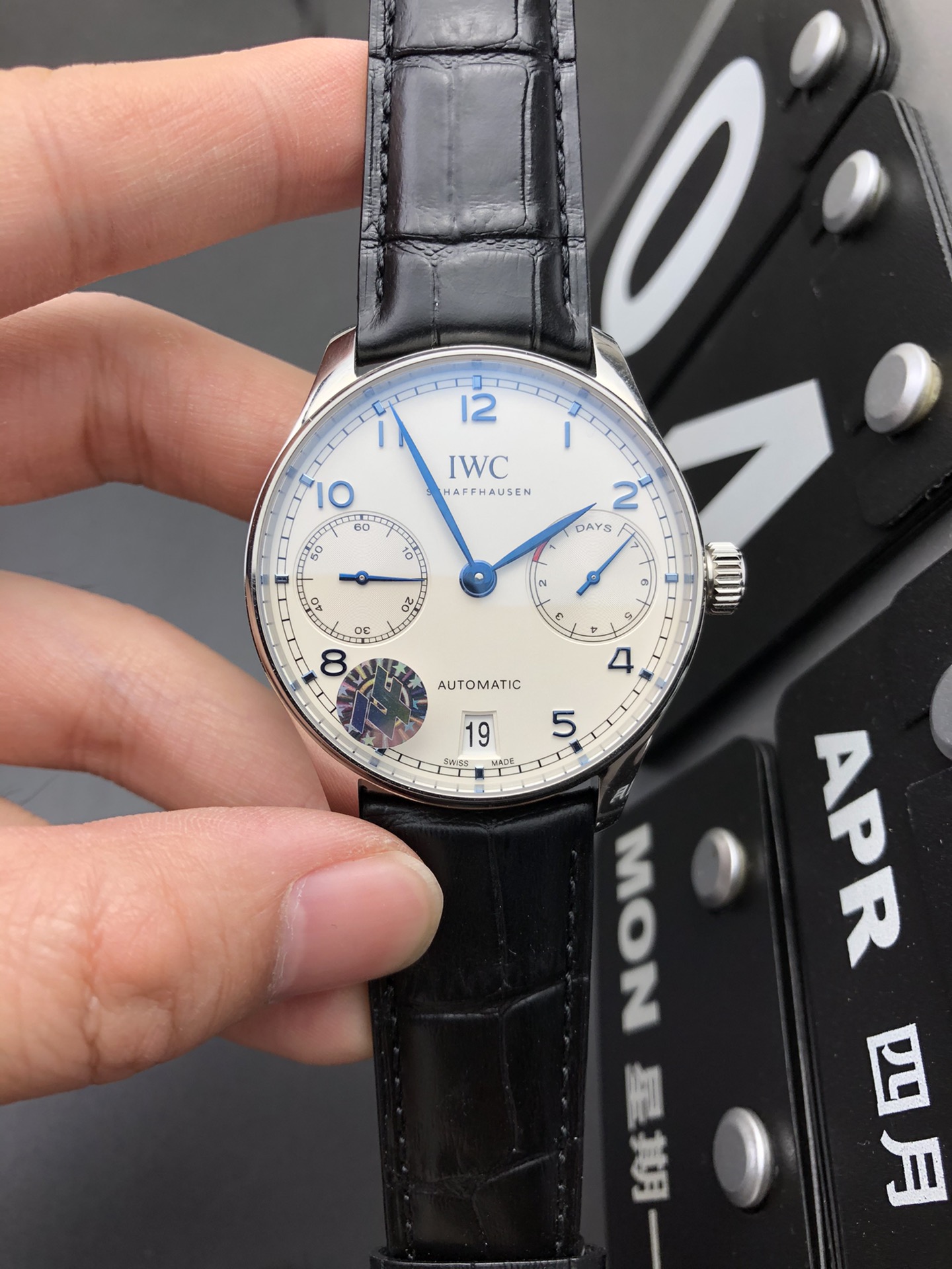 IWC 白面蓝针葡七
