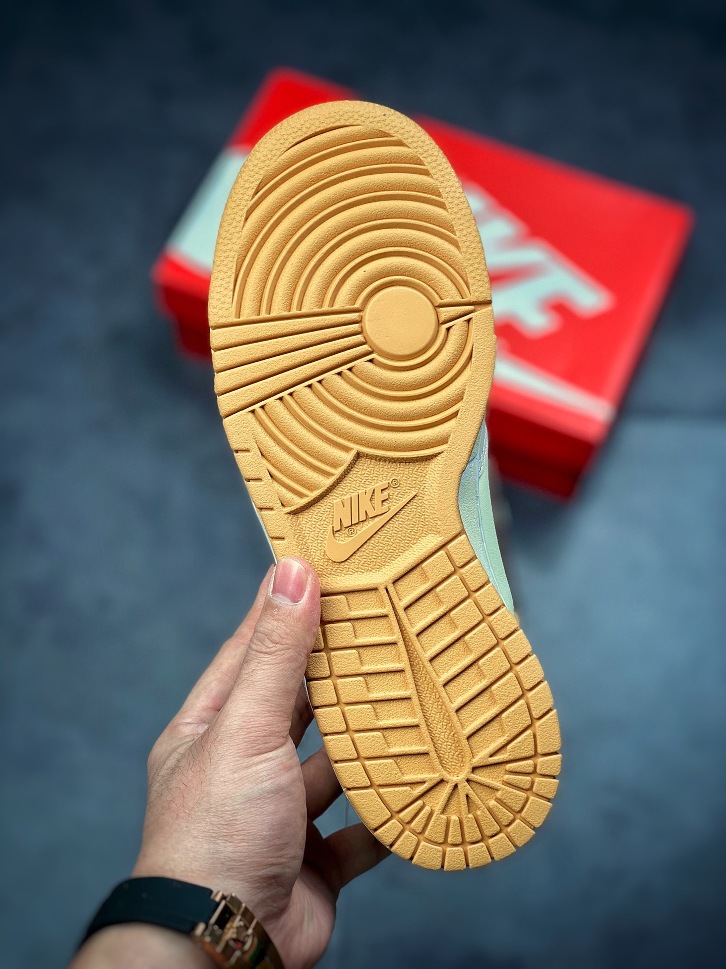 360 Nike Dunk SB Low 卡其 腰果花纯原版本解构鞋带 DH0952-001