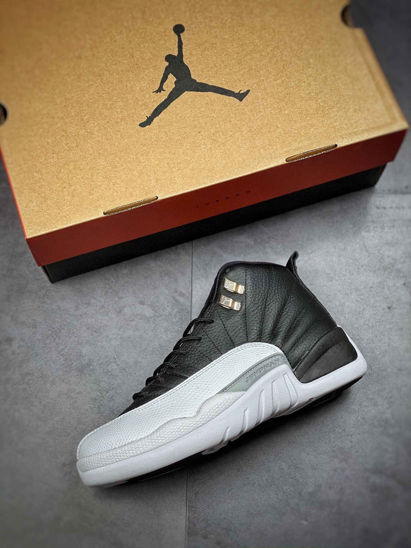 380  Air Jordan 12”Royalty”  黑白 银扣 季后赛纯原大厂出品 CT8013-006