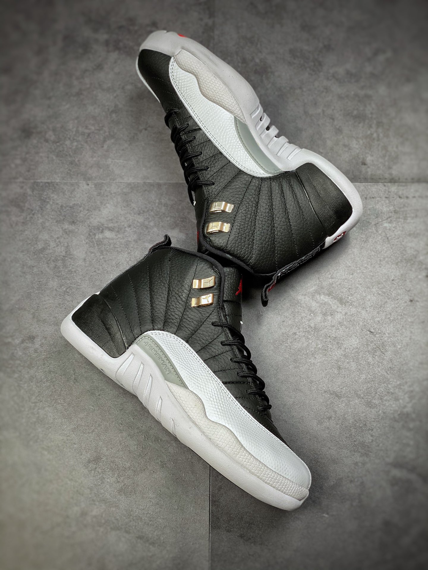 380  Air Jordan 12”Royalty”  黑白 银扣 季后赛纯原大厂出品 CT8013-006