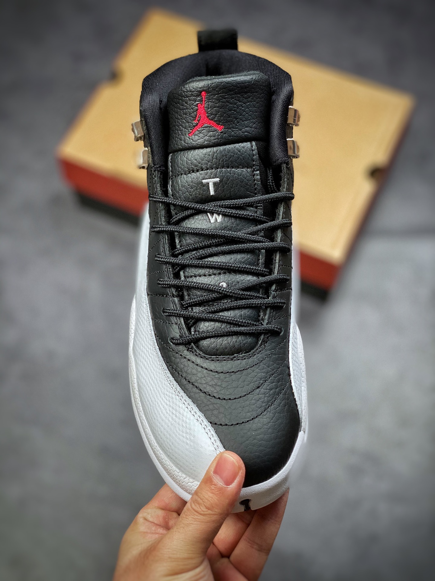 380  Air Jordan 12”Royalty”  黑白 银扣 季后赛纯原大厂出品 CT8013-006
