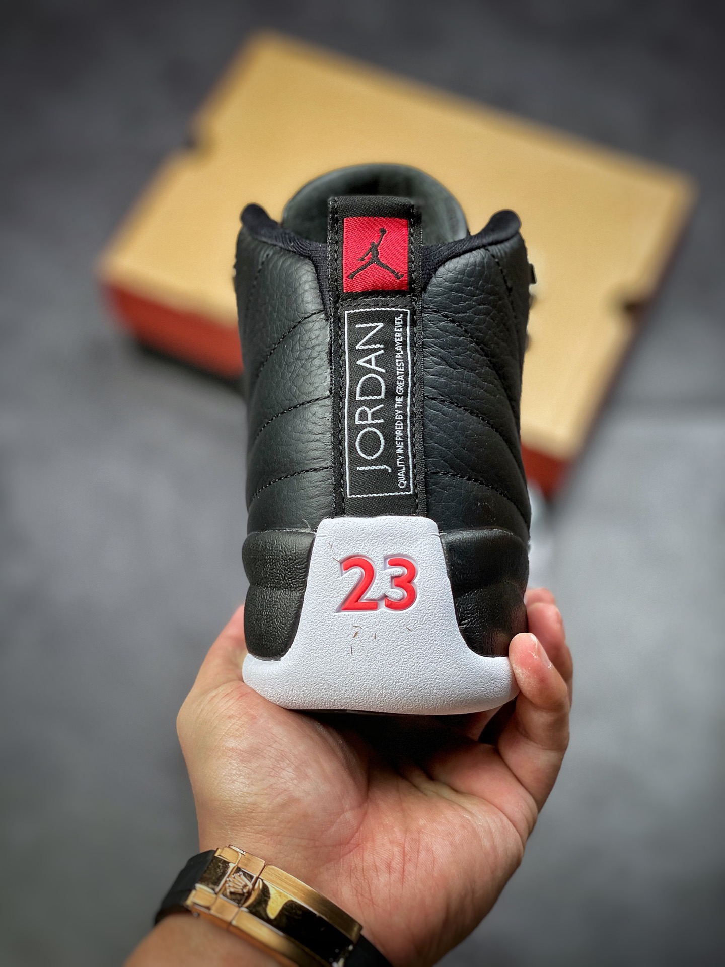 380  Air Jordan 12”Royalty”  黑白 银扣 季后赛纯原大厂出品 CT8013-006