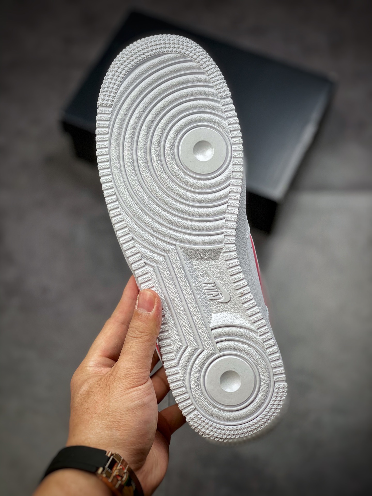 200  Nike Air Force 1 Low 07 白红Just 原楦头原纸板DQ0791-100