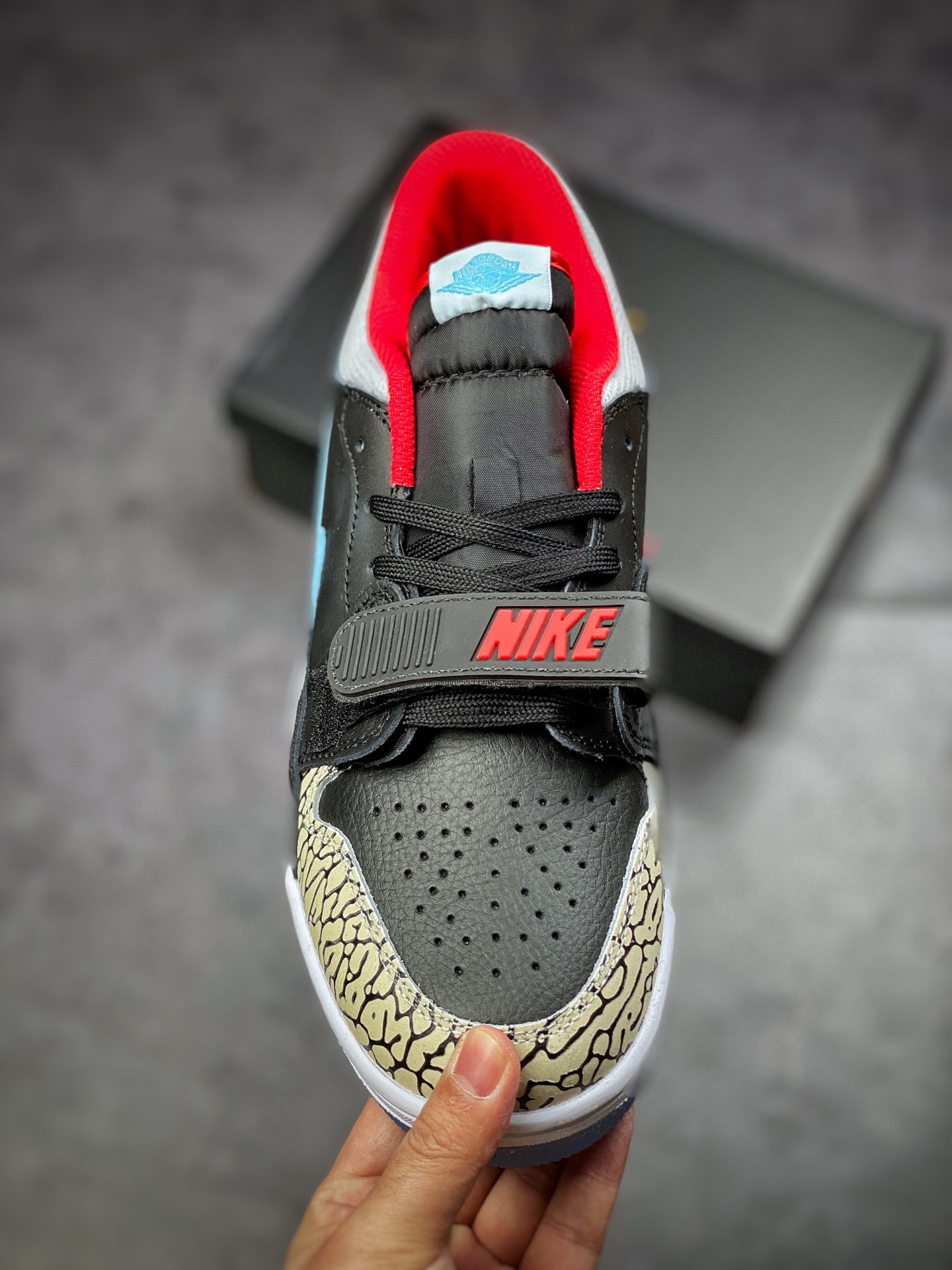 200  Air Jordan Legacy 312 黑蓝红 三合一 官方新配色上架实拍 CD7069-004